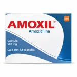 Amoxil Amoxicillin 500 mg 12 Caps