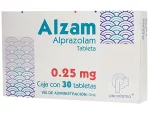 Alzam Alprazolam 0.25 mg 30 Tabs