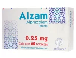 Alzam Alprazolam 0.25 mg 60 tabs