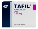 Tafil Alprazolam  0.25 mg 90 Tabs(Xanax )