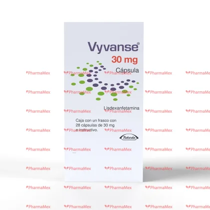 Vyvanse&reg; (Lisdexamfetamine Dimesylate) 30 mg&nbsp;28 Caps