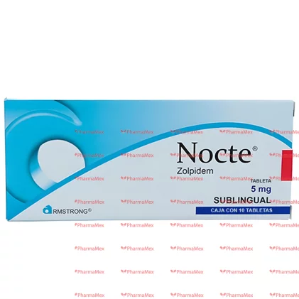 NOCTE SUBLINGUAL 5MG (C) 10 TAB