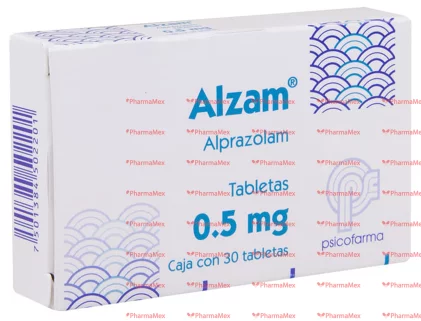 Alzam Alprazolam 0.50 MG 30 TABS