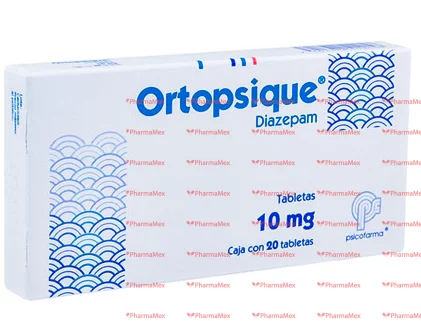 Ortopsique Diazepam 10 mg  20 tabs