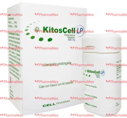 Pirfenidone Kitoscell LP  600 mg 90 Tabs
