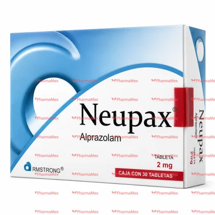 Neupax Alprazolam 2 mg 30 tabs