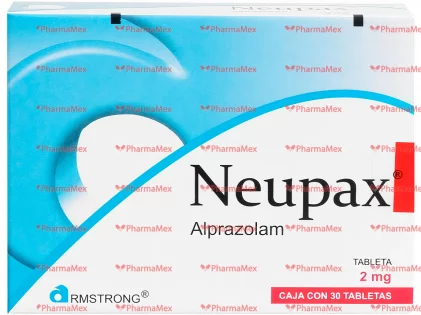 Neupax Alprazolam 2 mg 30 tabs