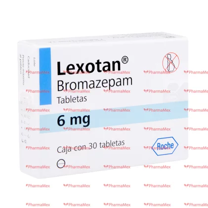Lexotan  Bromazepam 6 mg 30 Tabs.