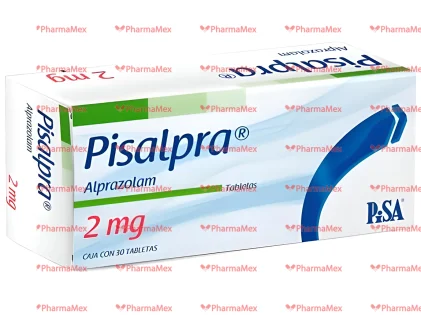 Pisalpra Alprazolam 2 mg 30 tabs