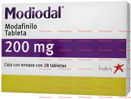 Provigil Modiodal Modafinil 200 mg 28 Tabs.