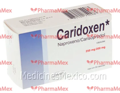 Carisoprodol Naproxen Generic 250 /200 mg 30 caps